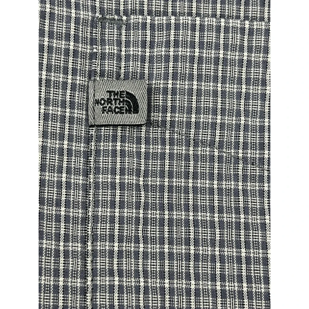 The North Face‎ Mens L G Plaid Long Sleeve Button Up Shirt Outdoor Casual